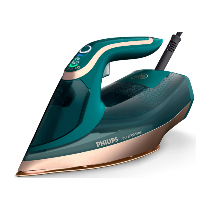 Dampfbügeleisen DST8030/70 3000 W, SteamGlide Elite Kupfer Bügelsohle, 350 ml Wassertank, 240 g Dampfstoß