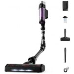 Rowenta Akku-Hand-und Stielstaubsauger RH2038 X-Force Flex 9.60 Allergy Akku-Stielsauger schwarz/​violett, beutellos