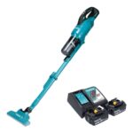 Makita Akku-Handstaubsauger DCL 286 FRG2 Akku Staubsauger 18 V 0,25 l + 2x Akku 6,0 Ah + Ladegerät