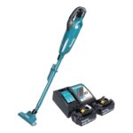 Makita Akku-Handstaubsauger DCL 283 FRF 18 V 0,73 l Brushless + 2x Akku 3,0 Ah + Ladegerät