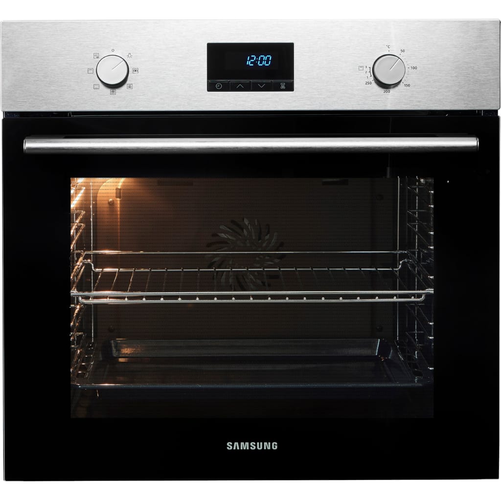 Samsung Einbaubackofen NV3300A NV68A1140BS, katalytische Reinigung, Sauberkeit von ganz allein. Dank katalytischer Rückwand