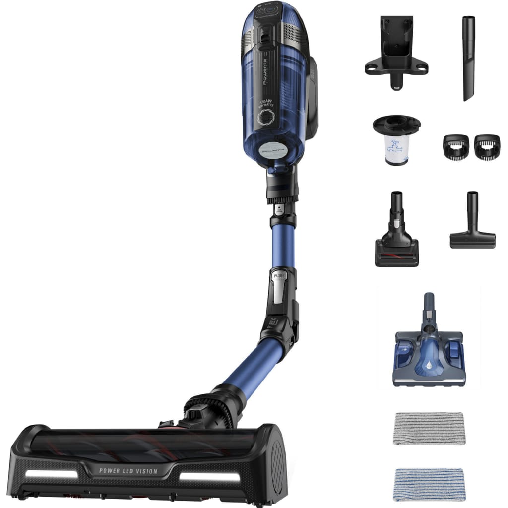 Rowenta Bodenstaubsauger Rowenta X-Force Flex 12.60 Aqua RH98C0WO, 320 W, Beutellos