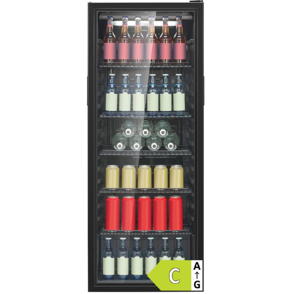 BOMANN Getränkekühlschrank KSG 7292, 143 cm hoch, 55 cm breit, MultiAirflow-System, Energieklasse C, 143cm