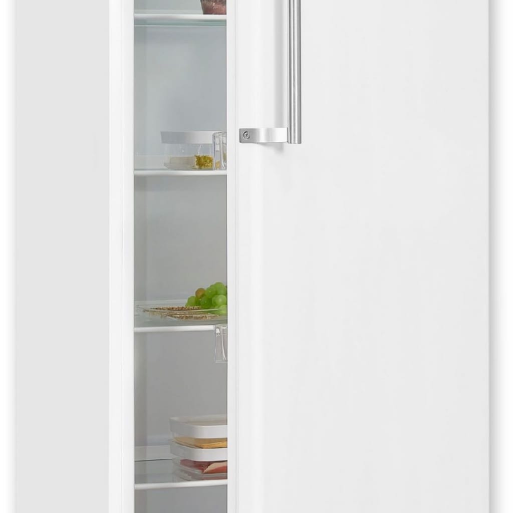 exquisit Vollraumkühlschrank KS350-V-H-040D weiss, 171,5 cm hoch, 60 cm breit, 330 L Kühlschrank: flexibel, geräumig & sparsam