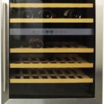 Hanseatic Weinkühlschrank HWC46ECIA, für 46 Standardflaschen á 0,75l,mit 5 Flaschenborden