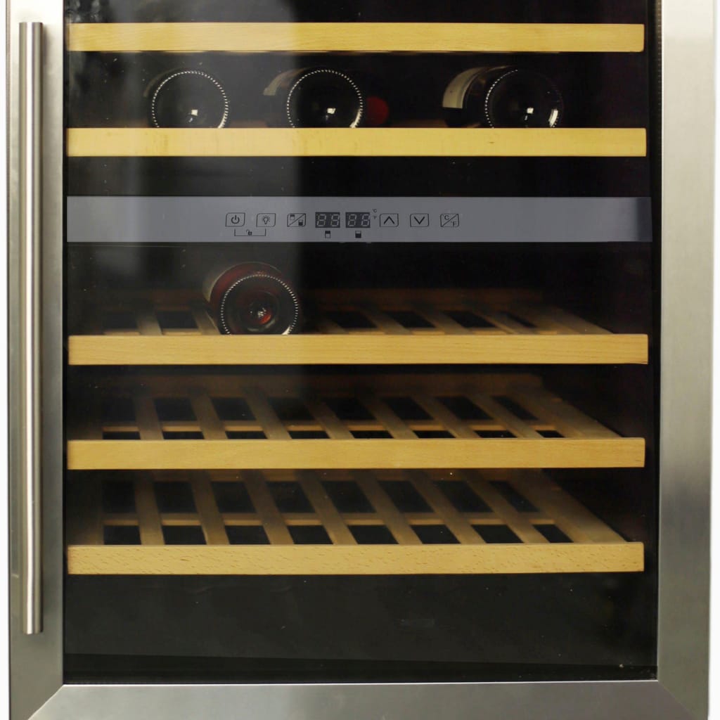 Hanseatic Weinkühlschrank HWC46ECIA, für 46 Standardflaschen á 0,75l,mit 5 Flaschenborden