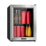 Klarstein Table Top Kühlschrank Harlem, 50 cm hoch, 35 cm breit, Bier Hausbar Getränkekühlschrank Hotel Mini Fridge