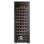 Haier Weinkühlschrank HWS58GGH1, für 58 Standardflaschen á 0,75l,58 Flaschen, Wifi/hOn App, Holzablagen, UV undurchlässig