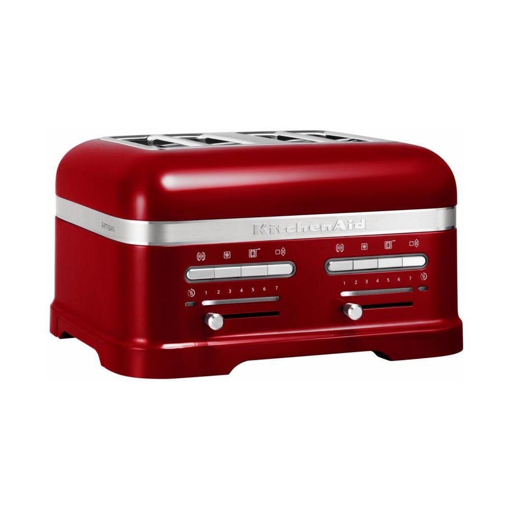 KitchenAid Toaster Artisan 5KMT4205ECA LIEBESAPFEL-ROT, 4 kurze Schlitze, für 4 Scheiben, 2500 W, mit Sandwichzange