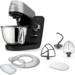 Tefal Küchenmaschine QB9008 Coach, 1200 W, 5,5 l Schüssel, 8 Automatikprogramme, personalisiertes Erlebnis, leiser Motor