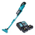 Makita Akku-Handstaubsauger DCL 286 FSM2 Akku Staubsauger 18 V 0,25 l + 2x Akku 4,0 Ah + Ladegerät